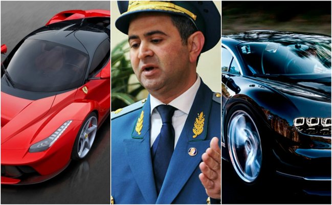 Gömrük generalı Vüsal Novruzovun bahalı maşın kolleksiyası – Bugatti, Ferrari... - FOTOLAR
