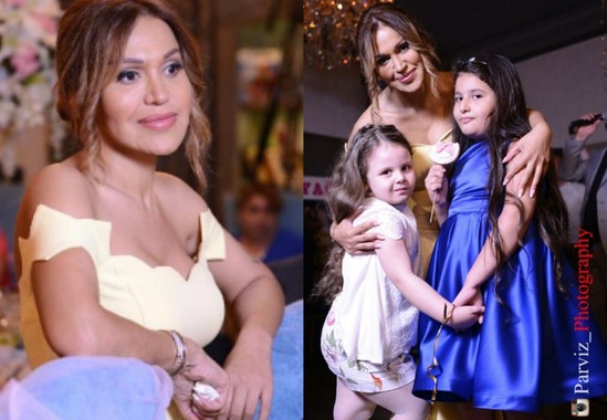 Rəqsanə qızı Yağmura bir ad günü etdi ki.../FOTOLAR