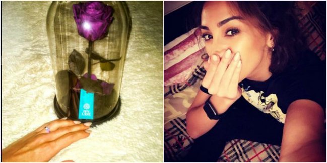 Röyaya möhtəşəm SÜRPRİZ: Təkqaş üzük və gül... - FOTO