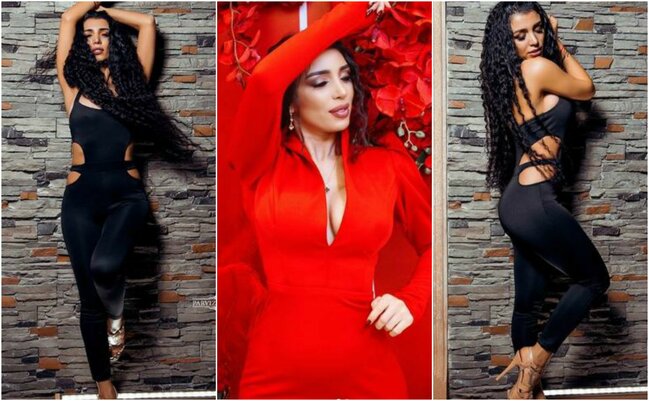 Rəqqasə Renkanın şıdırğı rəqsi - VİDEO