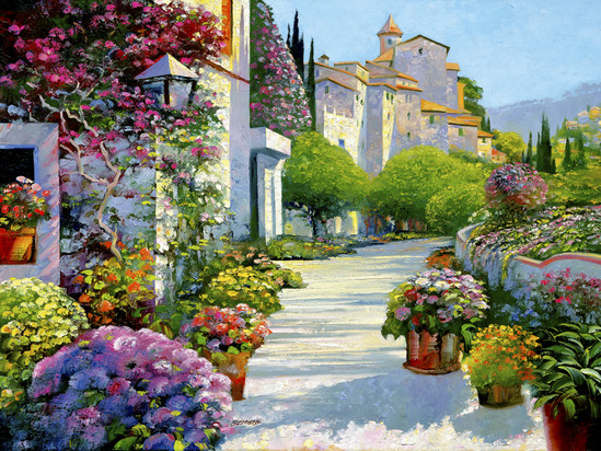 Təbiət gözəlliklərini əks etdirən rəsm əsərləri - FOTOLAR