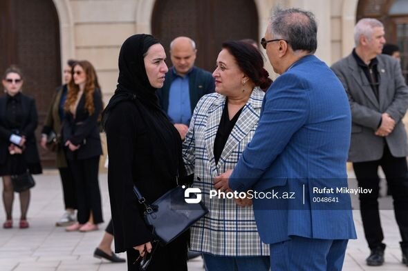 Xalq artisti Aftandil İsrafilovla vida mərasimi başa çatıb - YENİLƏNİB+FOTOLAR