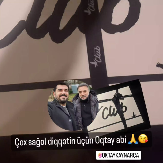 Oktay Kaynarcadan Elşənə hədiyyə