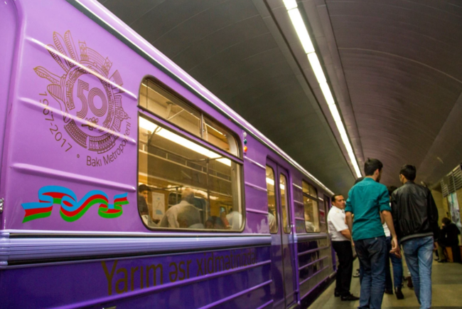 Metroda qadına qarşı əxlaqsız hərəkətlər edən kişi - Həbs olundu