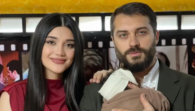 Yeni doğulan qızları ilə paylaşım etdilər