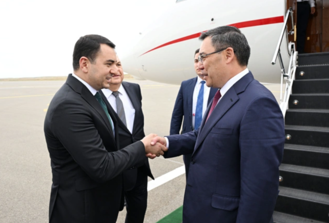 Qırğızıstan Prezidenti Sadır Japarov Azərbaycana səfər gəlib