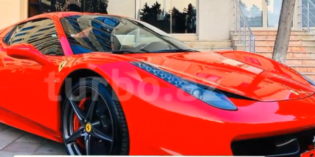 Bakıda restoran sahibi məşhur türk müğənniyə "Ferrari" hədiyyə etdi - VİDEO