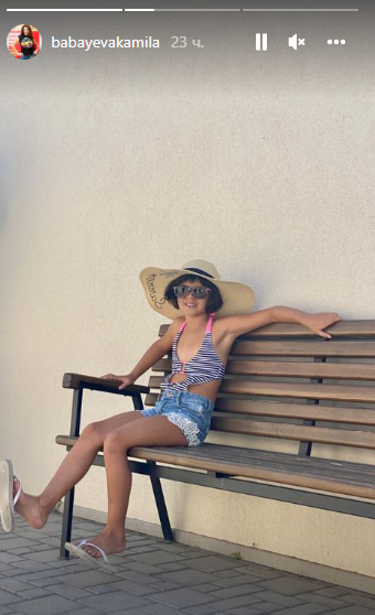 Bu da aparıcı Kamilənin qızı - FOTOLAR