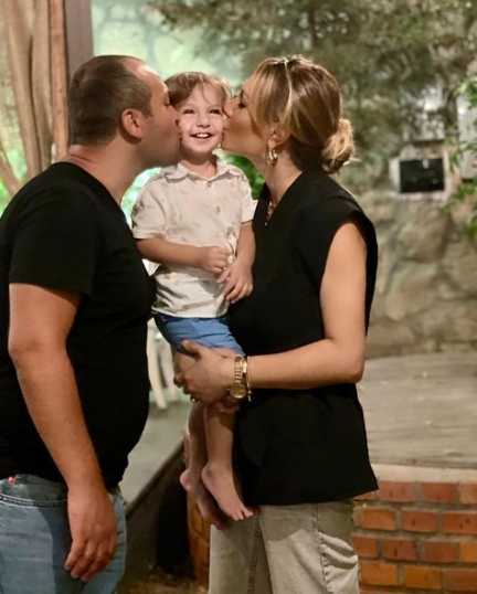 Turan İbrahimov stilist həyat yoldaşı Nərmin ilə - FOTOLAR