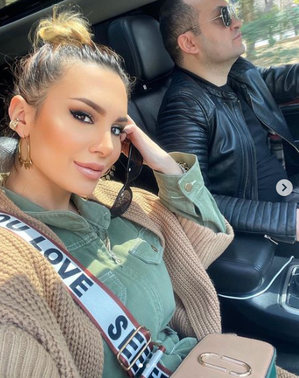 Turan İbrahimov stilist həyat yoldaşı Nərmin ilə - FOTOLAR