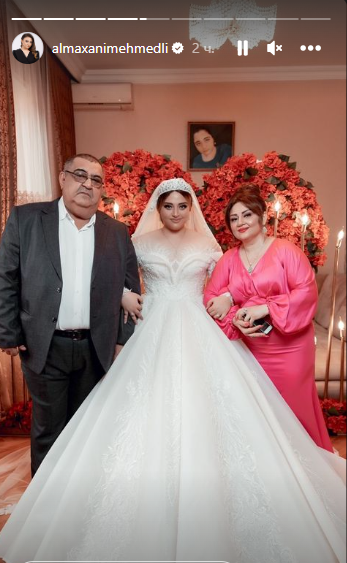 Almaxanımın toyundan YENİ GÖRÜNTÜLƏR