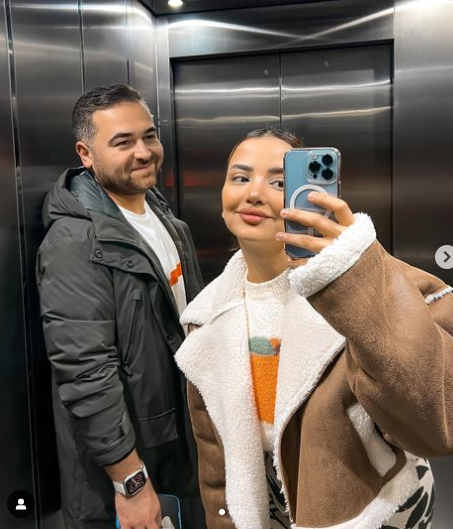 Aparıcı İlkin Həsəni HƏYAT YOLDAŞI İLƏ - FOTOLAR