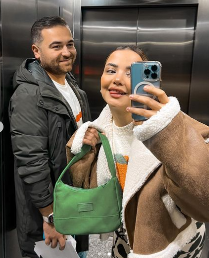 Aparıcı İlkin Həsəni HƏYAT YOLDAŞI İLƏ - FOTOLAR