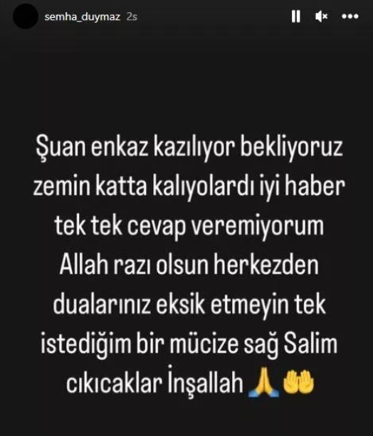 Dağıntı altında qalan 19 yaşlı blogerdən YENİ XƏBƏR - FOTO