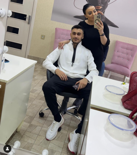 Bu da aparıcı Vüsalənin oğlu - FOTOLAR