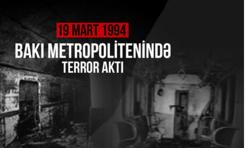 Bakı metrosunda terrordan 29 il keçir