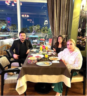 Bu da Nadir Qafarzadənin GƏLİNİ VƏ HƏYAT YOLDAŞI - FOTO