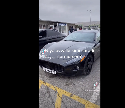 "Nikosayağı" ilə bağlı daha bir VİDEO gündəmdə - "Maşını adam kimi sür ..."