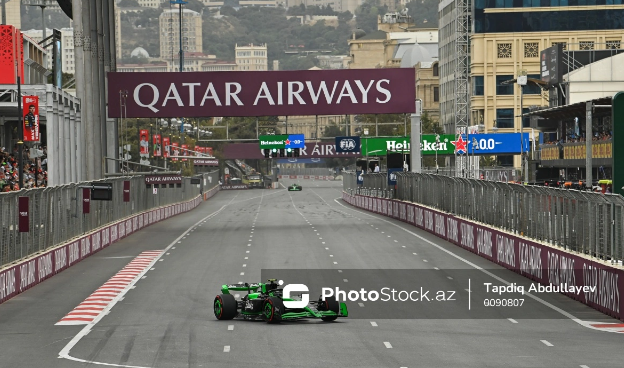 "Formula-1" üzrə Azərbaycan Qran-prisinin əsas yarışına start verilib