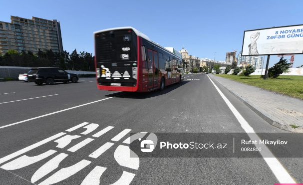 Sürücülərin NƏZƏRİNƏ - Bakıda 200 metrlik avtobus zolağı ləğv edildi