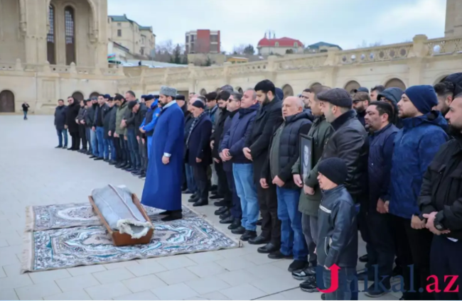 Azər Baxşəliyevin dəfnindən GÖRÜNTÜLƏR - FOTOLAR