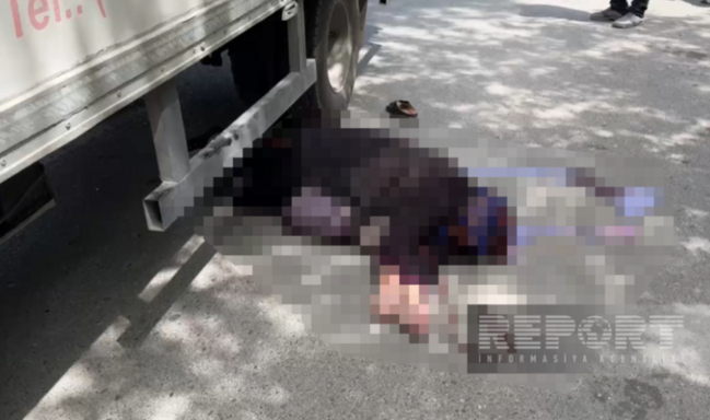 Sumqayıtda yük maşını qadın piyadanı vuraraq öldürüb