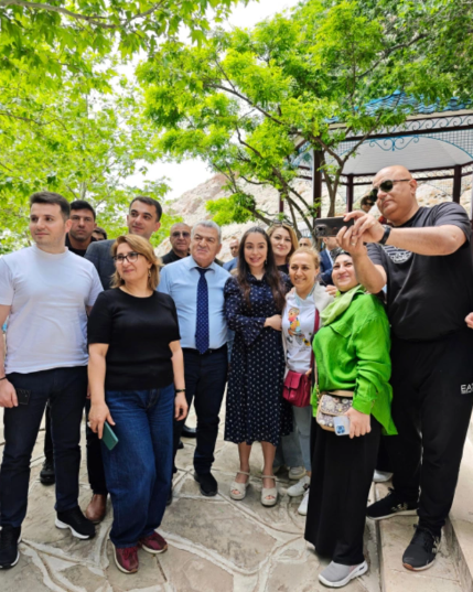 Leyla Əliyeva və Arzu Əliyevanın Naxçıvan səfəri Ordubad rayonunda davam edib - FOTO