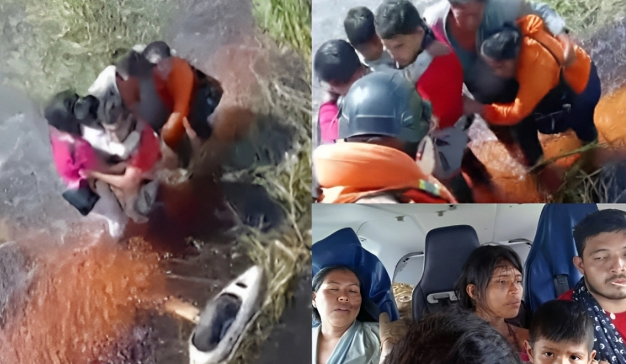 36 saat timsahların arasında: Boliviyada təyyarə qəzasından sonra beş nəfər xilas edildi