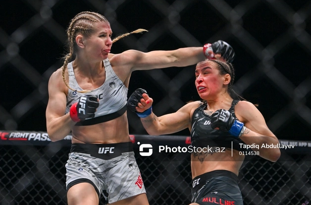 "UFC Fight Night": Rusiyalı Darya Jeleznyakova ingiltərəli Melisa Mallinsə qalib gəldi