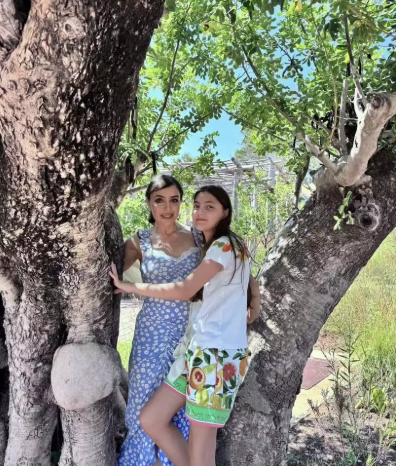 Leyla Əliyevadan qızı ilə PAYLAŞIM - FOTOLAR