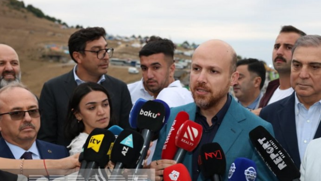Bilal Ərdoğan: Azərbaycanda türk dünyasından gələnlərin birliyini görməkdən məmnunuq