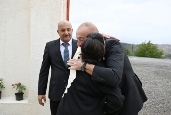 Prezident İlham Əliyev Xocavənd rayonunun Sos kəndində olub