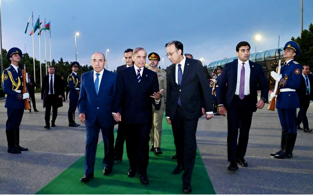 Pakistanın Baş naziri Məhəmməd Şahbaz Şərifin Azərbaycana səfəri başa çatıb