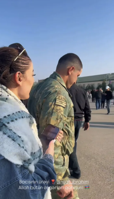 Günayın qardaşı ilə paylaşımı