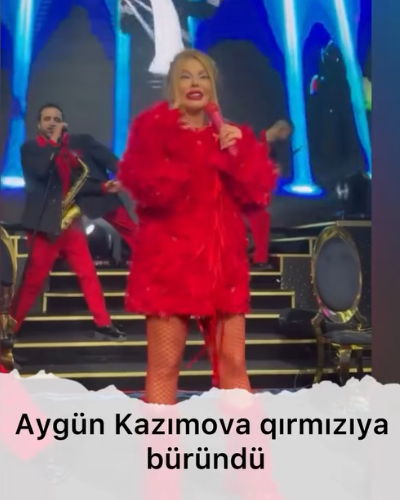 Aygün Kazımovanın yeni görünüşü HAMINI ŞOK ETDİ - FOTOLAR