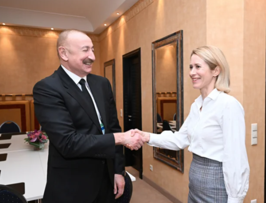 İlham Əliyev Münhendə Kaya Kallas ilə görüşüb - YENİLƏNİB