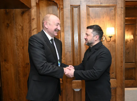 Prezident İlham Əliyevin Münhendə Ukrayna Prezidenti Volodimir Zelenski ilə görüşü olub - YENİLƏNİB