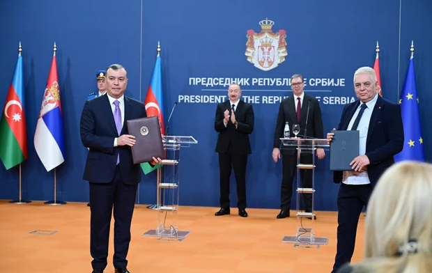 Azərbaycan-Serbiya sənədləri mübadilə olunub - VİDEO