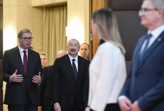 Azərbaycan-Serbiya sənədləri mübadilə olunub - VİDEO