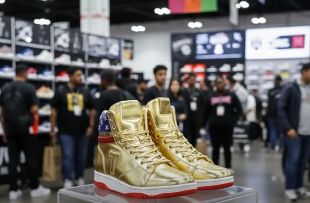 Tramp idman ayaqqabılarını satışa çıxardı