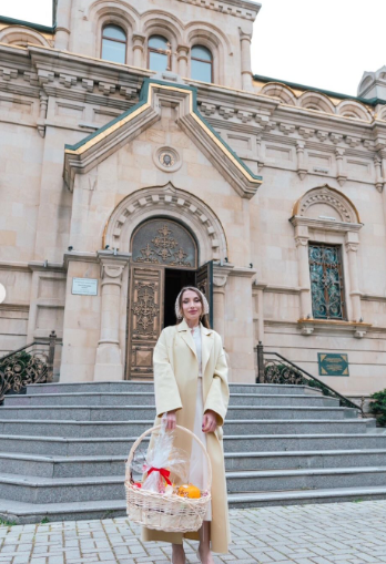 Alyona Əliyeva Pasxa bayramı münasibətilə paylaşım edib - FOTO