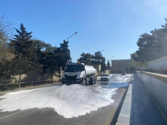 Bakıda yaz mövsümü ilə əlaqədar genişmiqyaslı daxili iməcilik keçirilib - FOTO