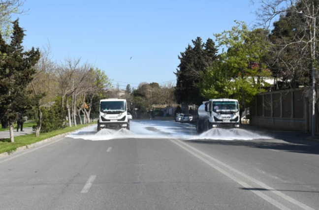 Bakıda yaz mövsümü ilə əlaqədar genişmiqyaslı daxili iməcilik keçirilib - FOTO