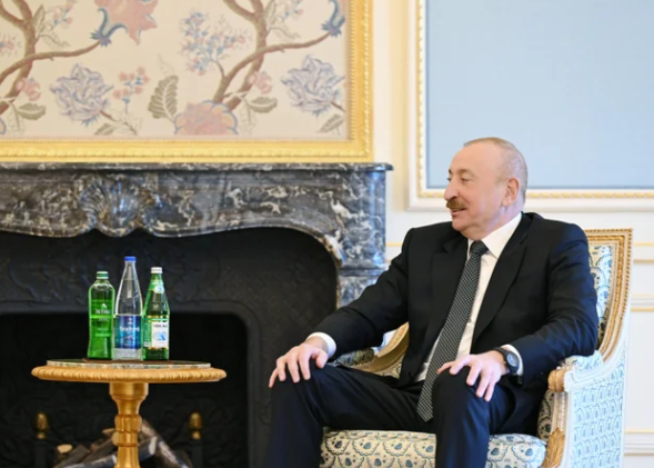 Prezident BƏƏ-nin energetika və infrastruktur nazirini qəbul edib - FOTO