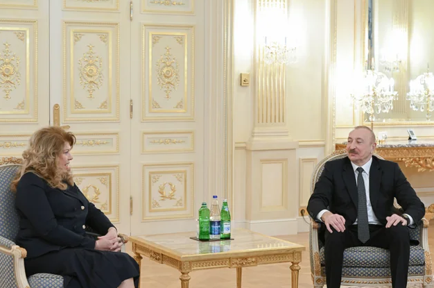 Prezident İlham Əliyev Bolqarıstan Prezidenti İliyana Yotova ilə görüşüb