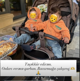 Bu da Almaxanımın ƏKİZLƏRİ - FOTO