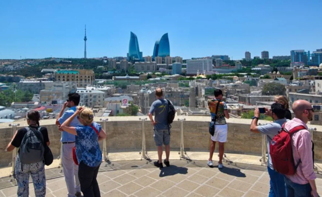 Azərbaycana Asiyanın əsas bölgəsindən turist axını 24 %-ə yaxın azalıb