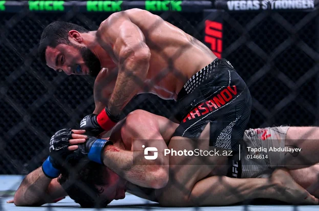 "UFC Fight Night Baku": Fərman Həsənov amerikalı rəqibini məğlub etdi