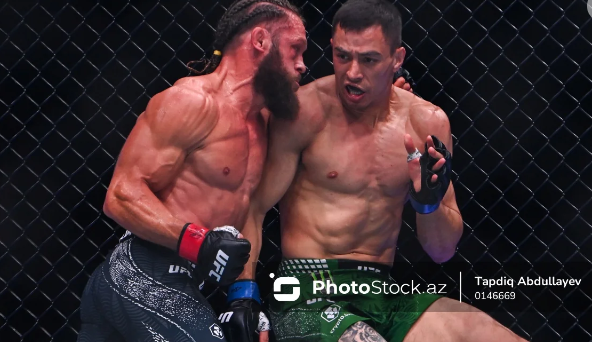 "UFC Fight Night Baku": Rafael Fiziyev əsas döyüşdə nokautla qələbə qazandı