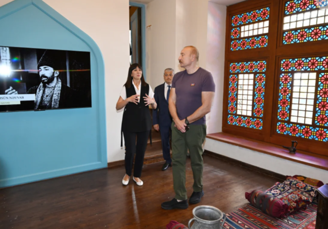 Şuşada "Sadıqcanın evi"nin bərpadan sonra açılışı olub - FOTO